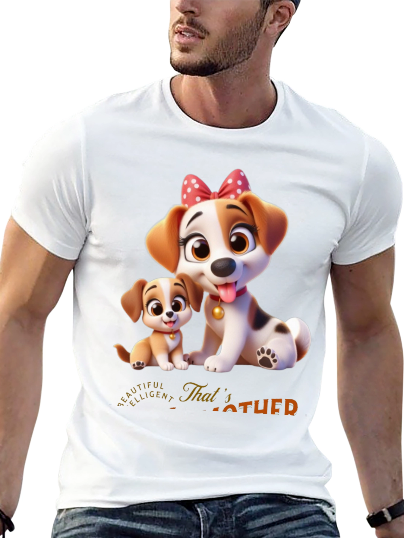 Cute Dog Mom T-Shirt - Thats My Mother