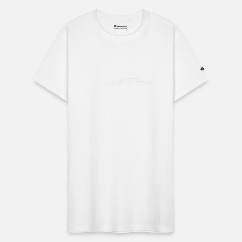 Men s Dodge Challenger Car Short Sleeve Crew