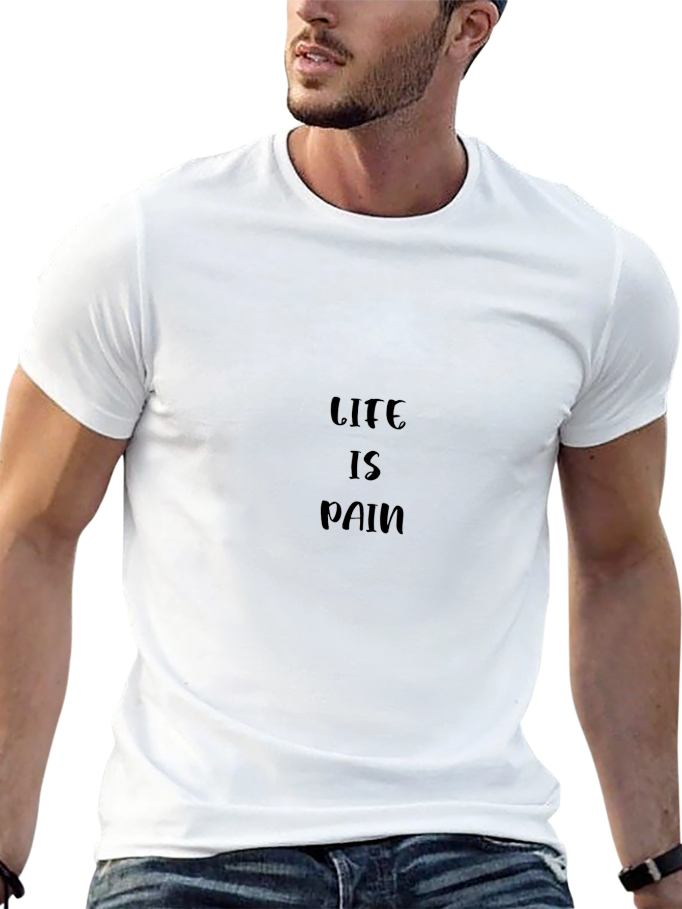 Life is Pain Black T-Shirt