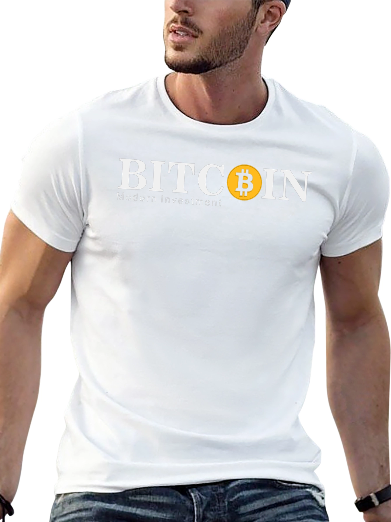 Bitcoin Investment Tee - Modern Crypto Style