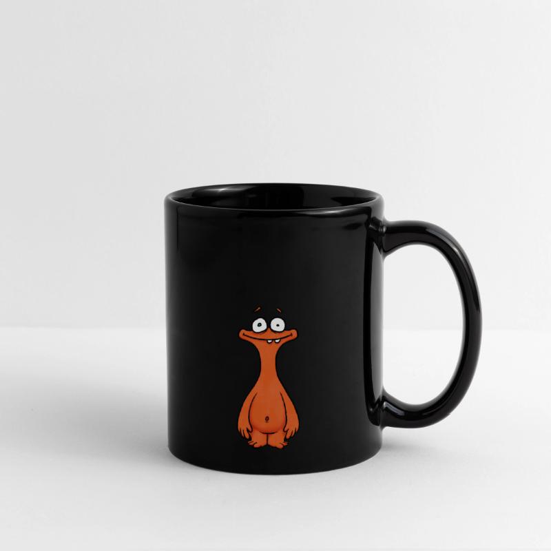 Orange Cartoon Creature