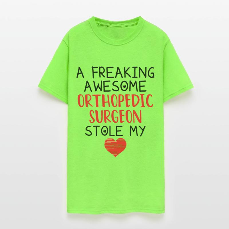Orthopedic Surgeon Valentines Funny Red Heart