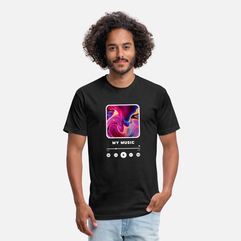Purple Framed Music Player Themed style