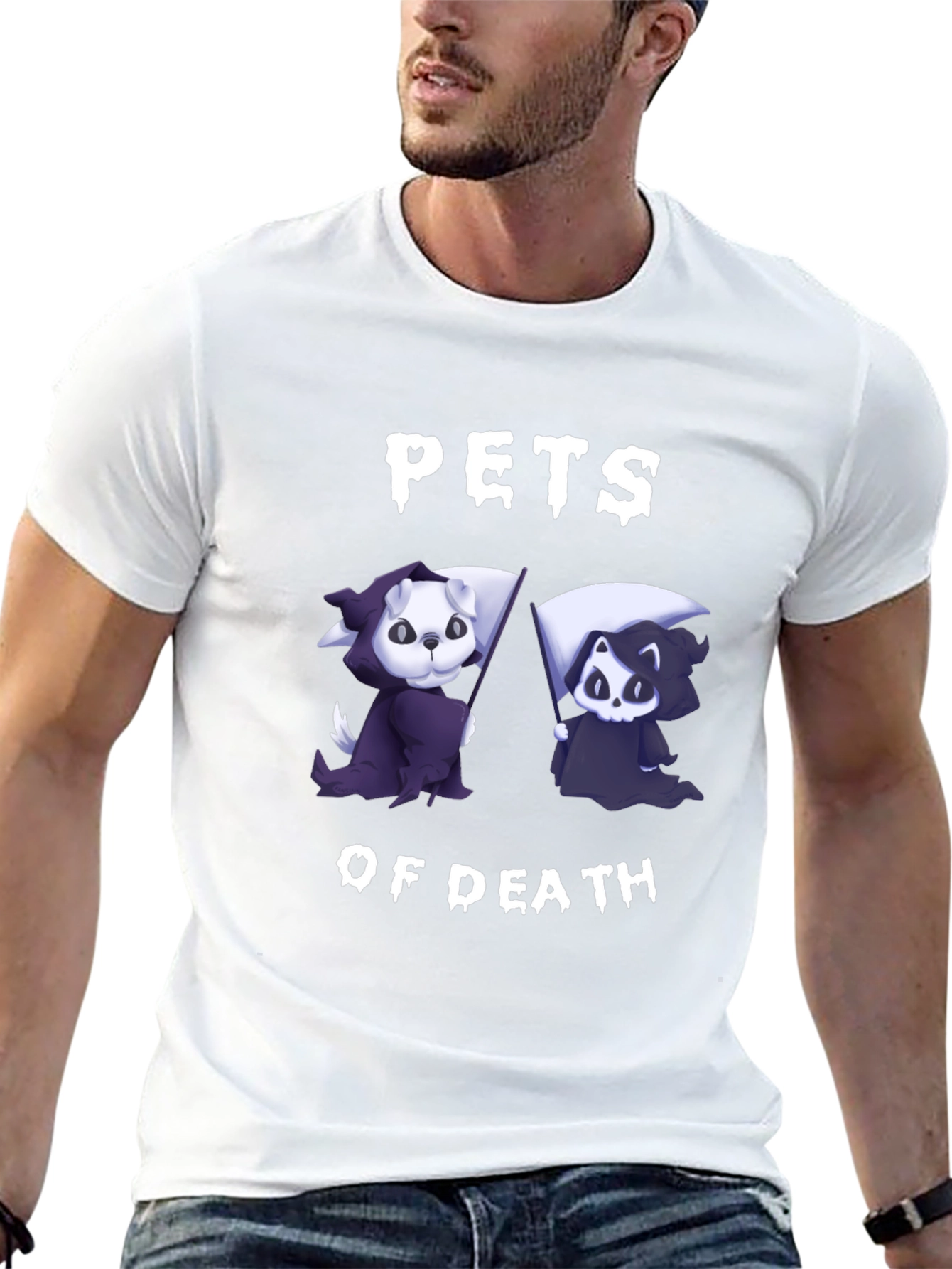 Pets of Death Black Graphic T-Shirt