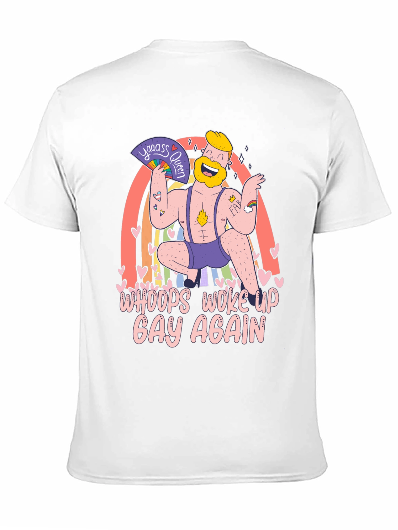 Whoops Woke Up Gay Again T-Shirt