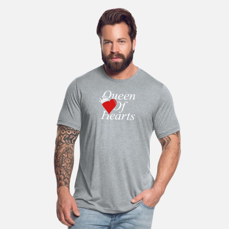 QUEEN OF HEARTS WITH CROWN