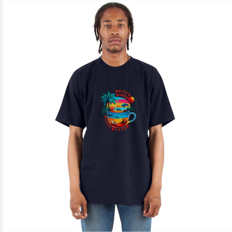 Sunset Beach Graphics: Summer Ocean Love Vacation
