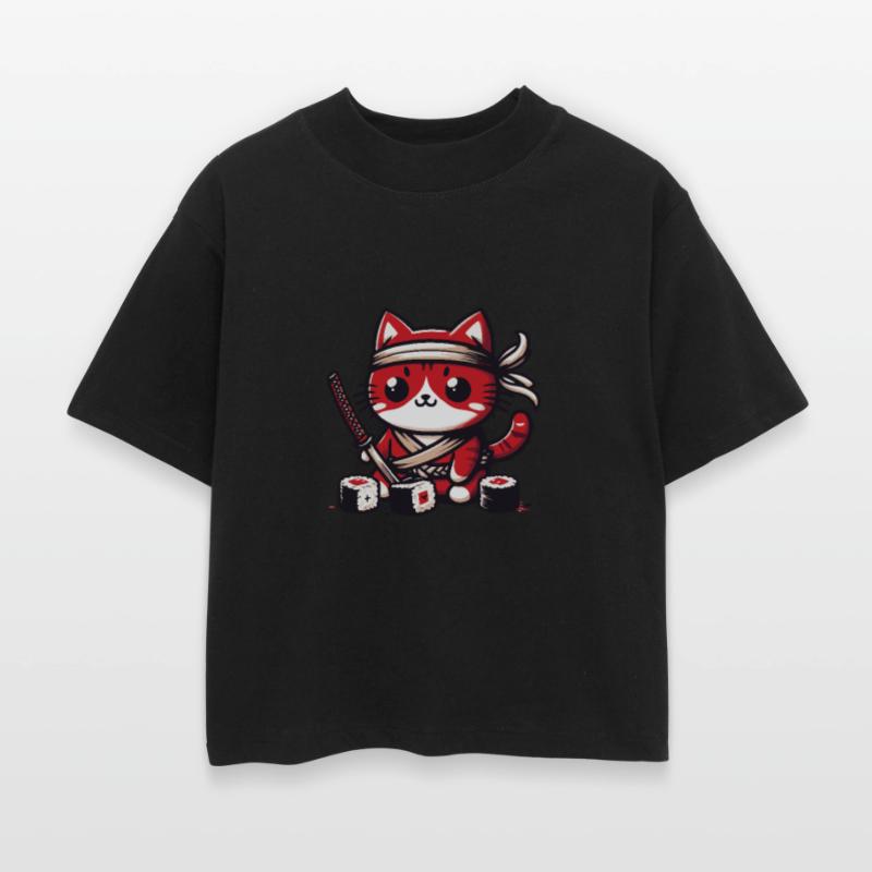 Sushi Cat Sensei Asian Food Gift Idea
