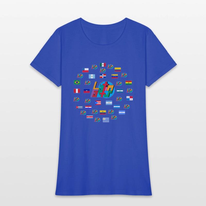 The Global Latin Factor Multi Latino Flags