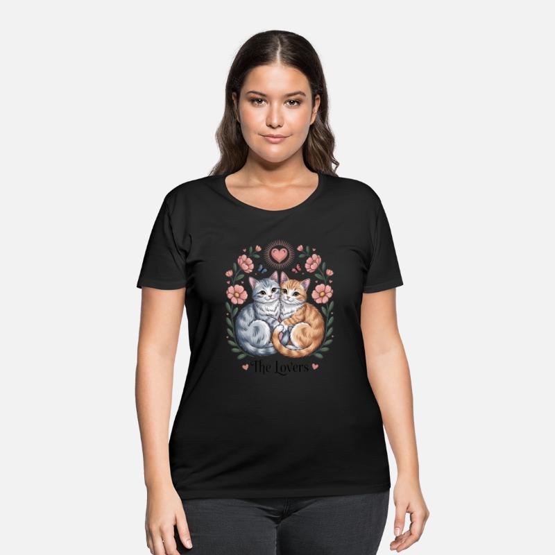 The Lovers Tarot Cat Design