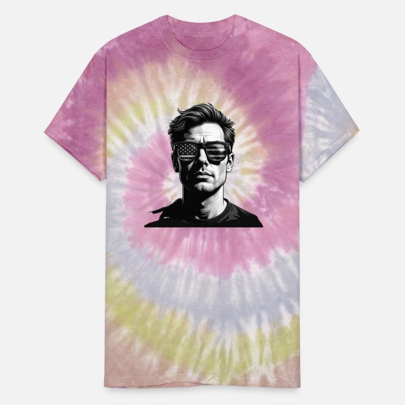 This is a T-shirt design With Men