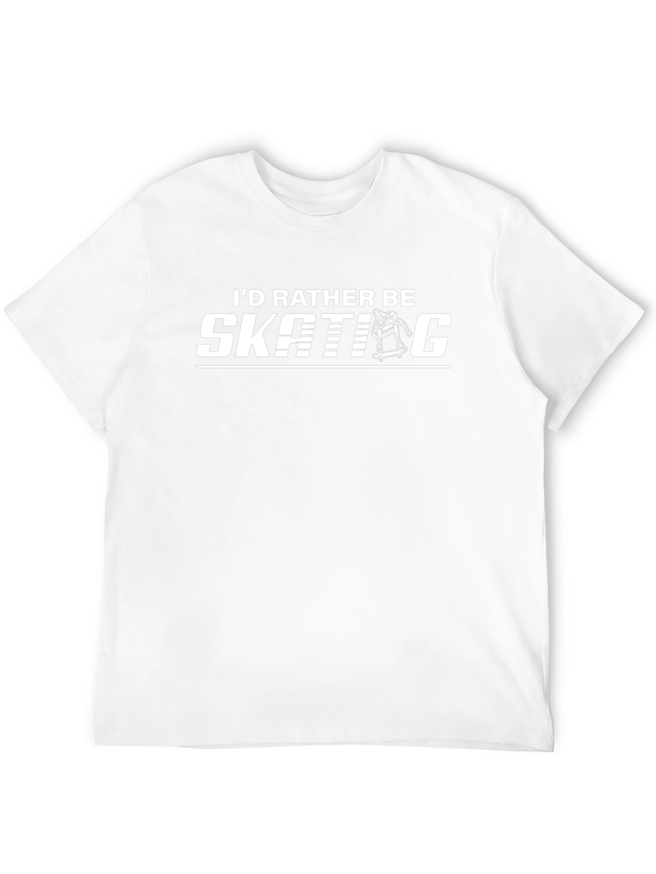 Skating T-Shirt: Id Rather Be Skating