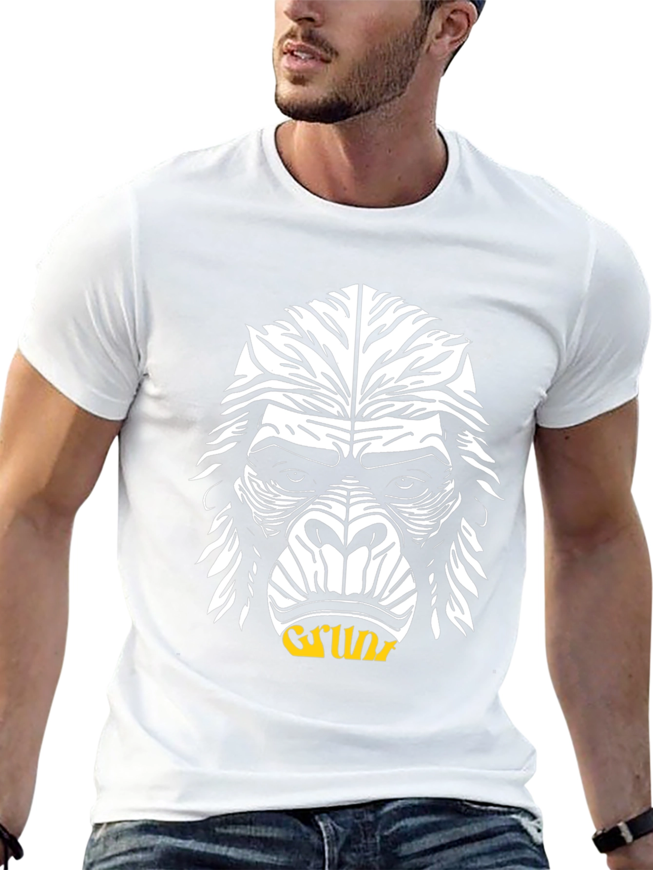 Grunt Gorilla Graphic Tee - Black