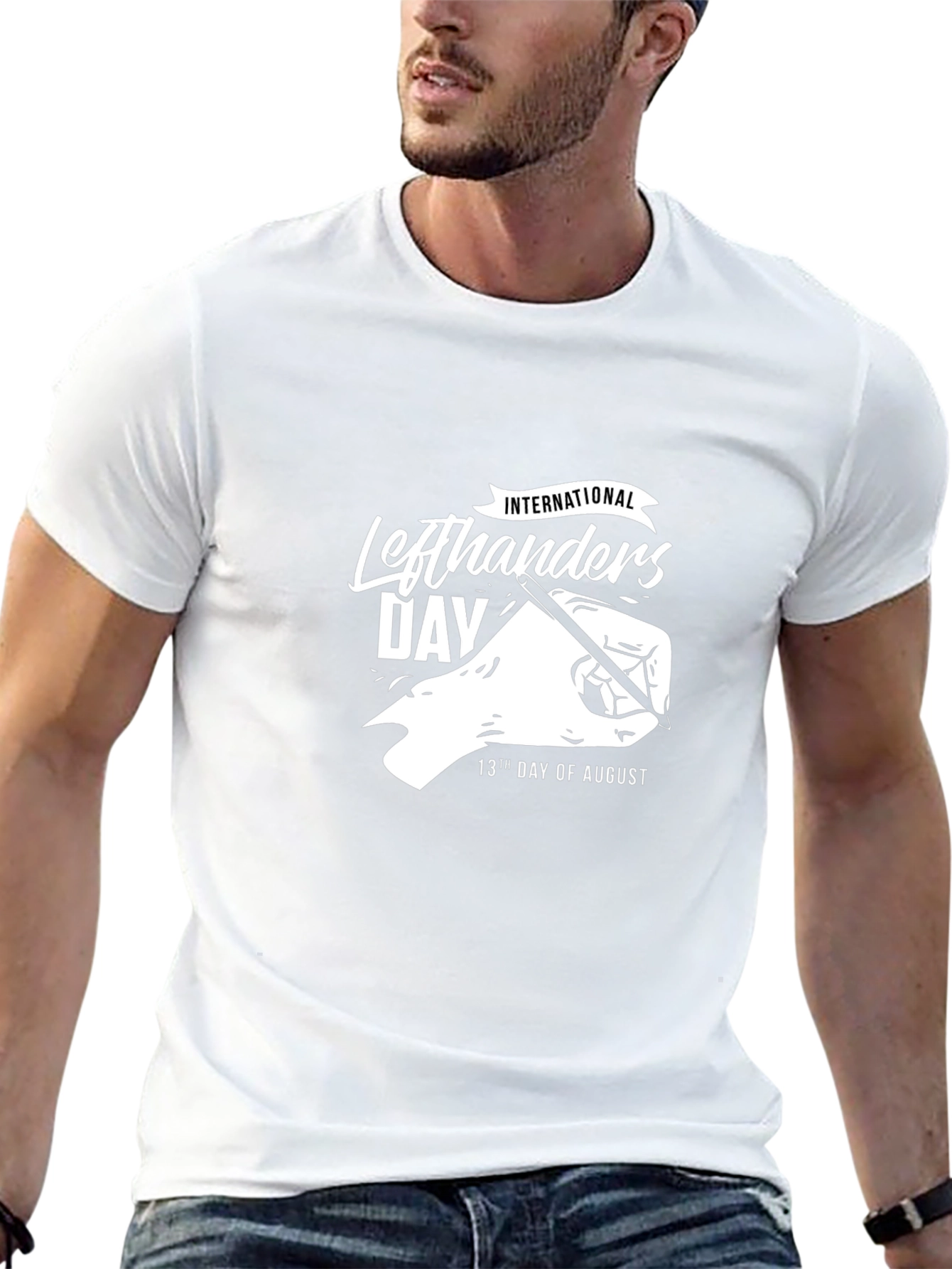 International Lefthanders Day T-Shirt - August 13th Tee
