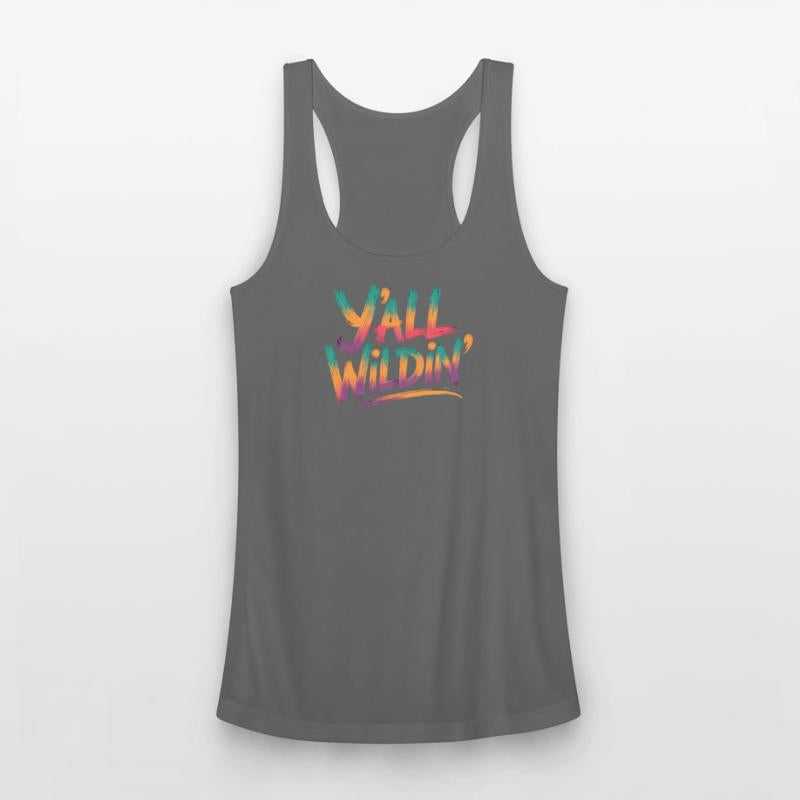 Vibrant Calligraphy Saying Y'all Widin