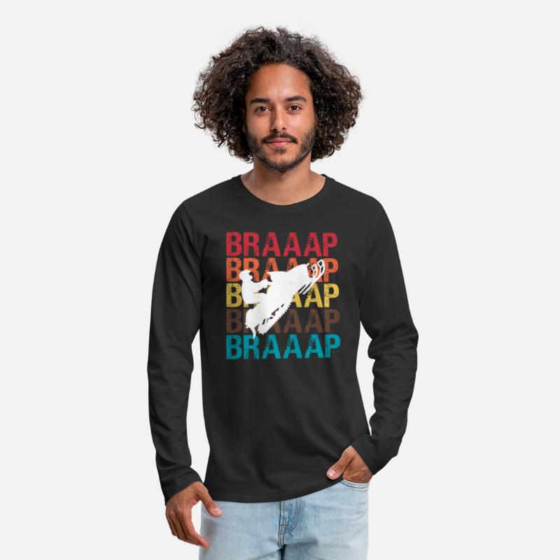 Vintage Braap Snowmobile TShirt Motor Sled Sports