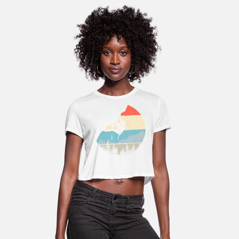 Vintage Style Rock Climbing Retro Bouldering
