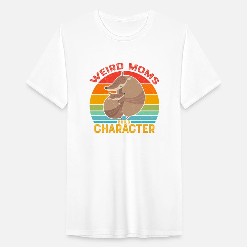 Vintage Weird Moms Build Character Armadillo