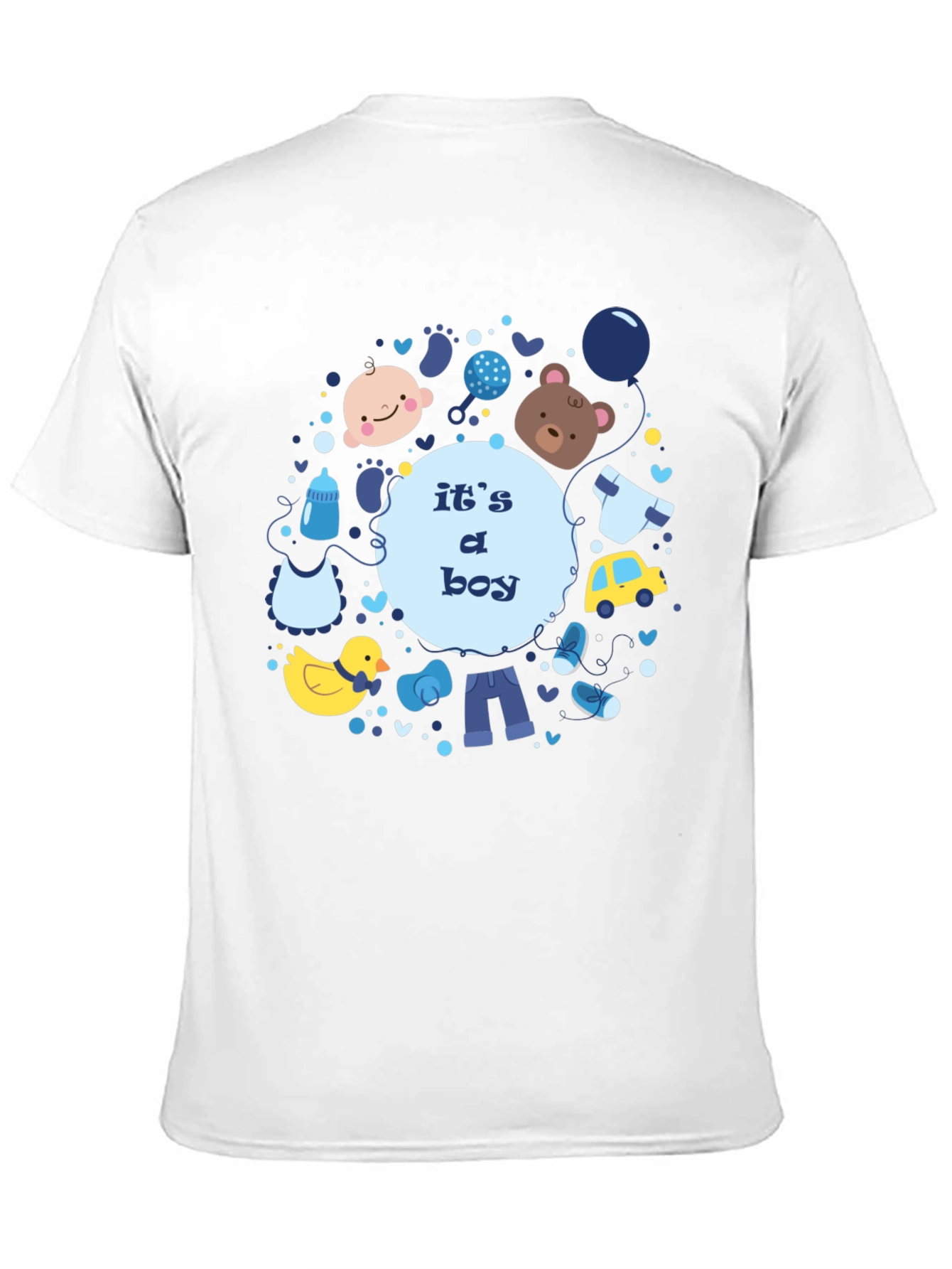 Its A Boy T-Shirt - Baby Shower Gift