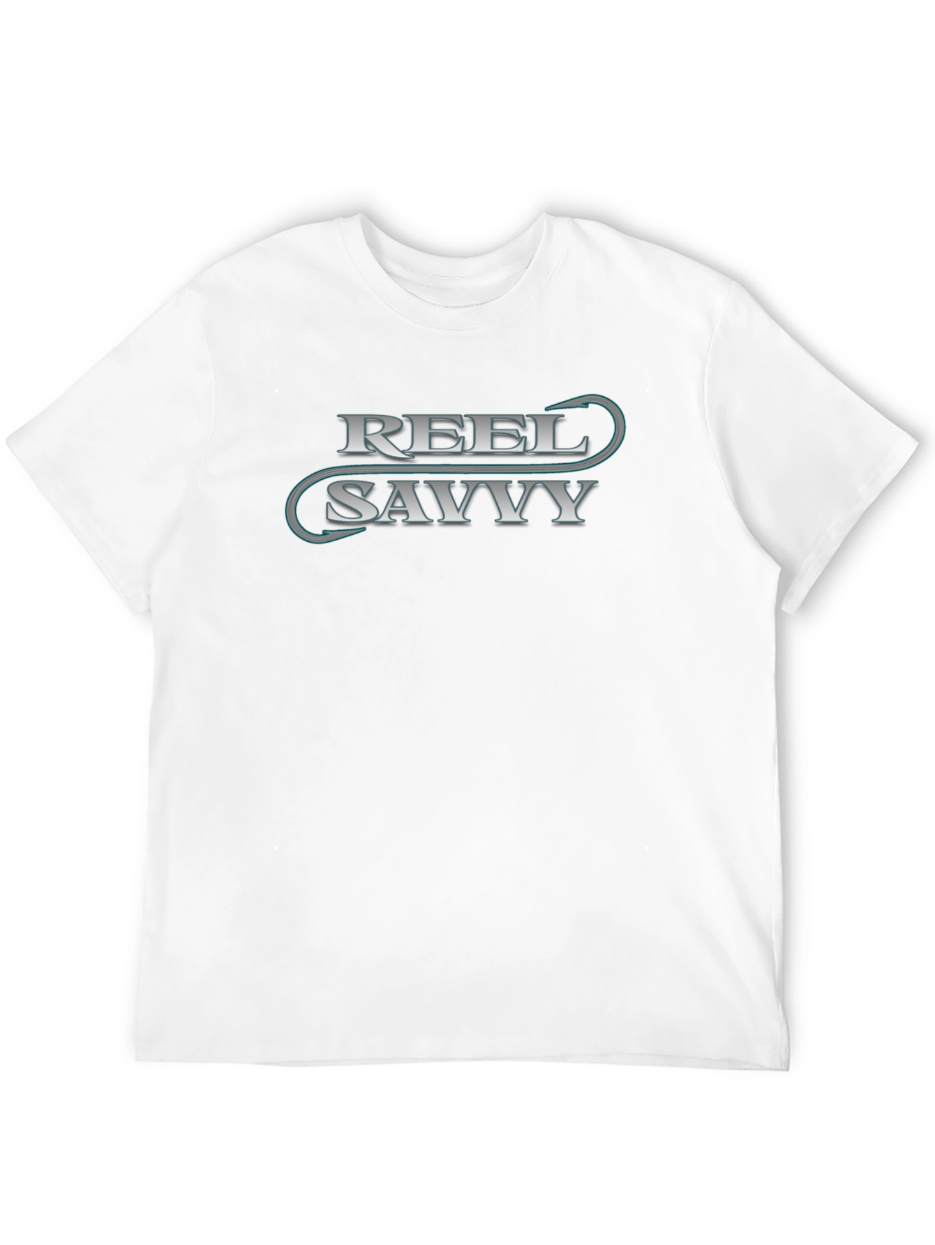 Reel Savvy Black Fishing T-Shirt