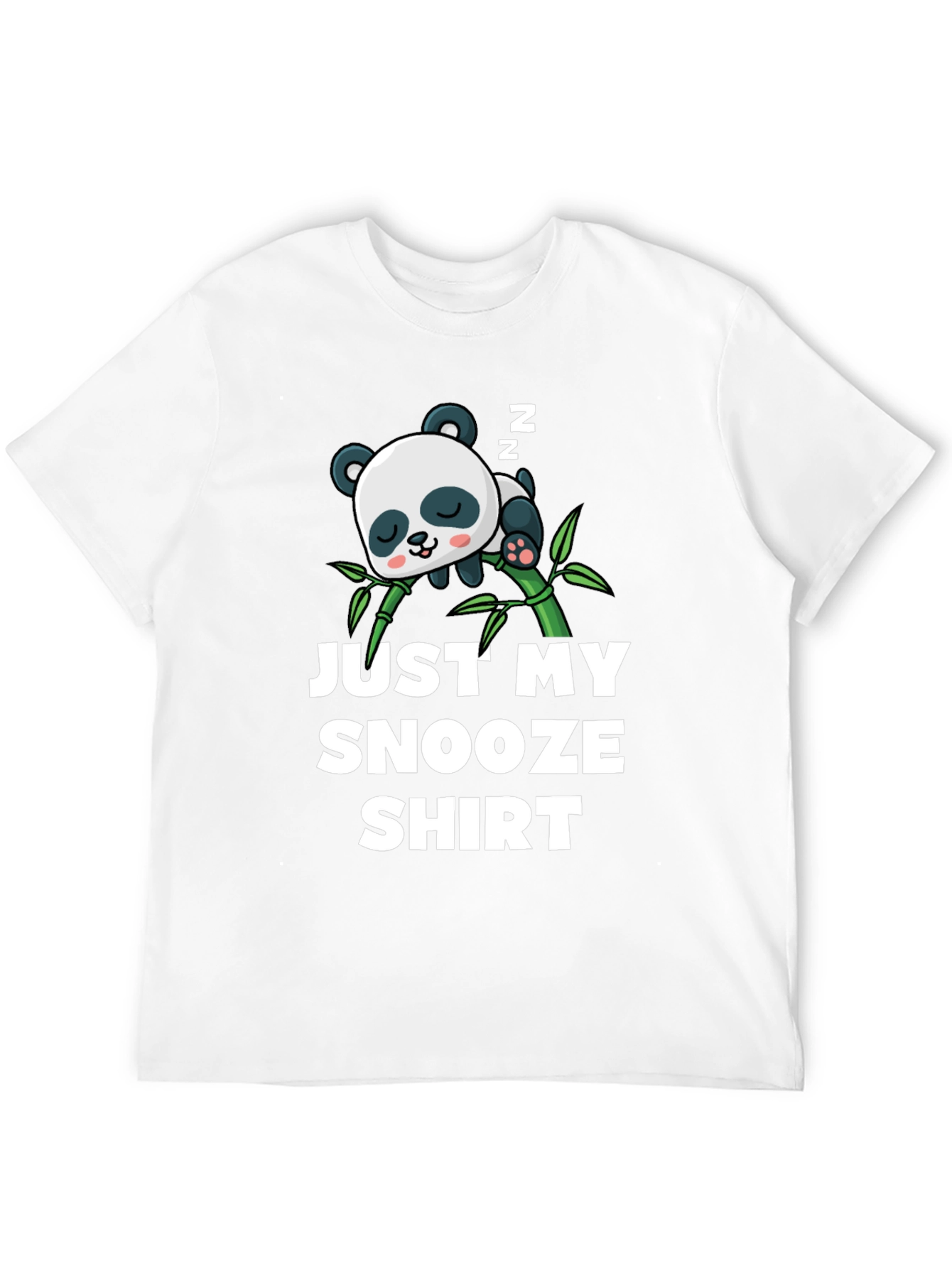 Cute Panda Snooze T-Shirt - Sleepy Time Tee
