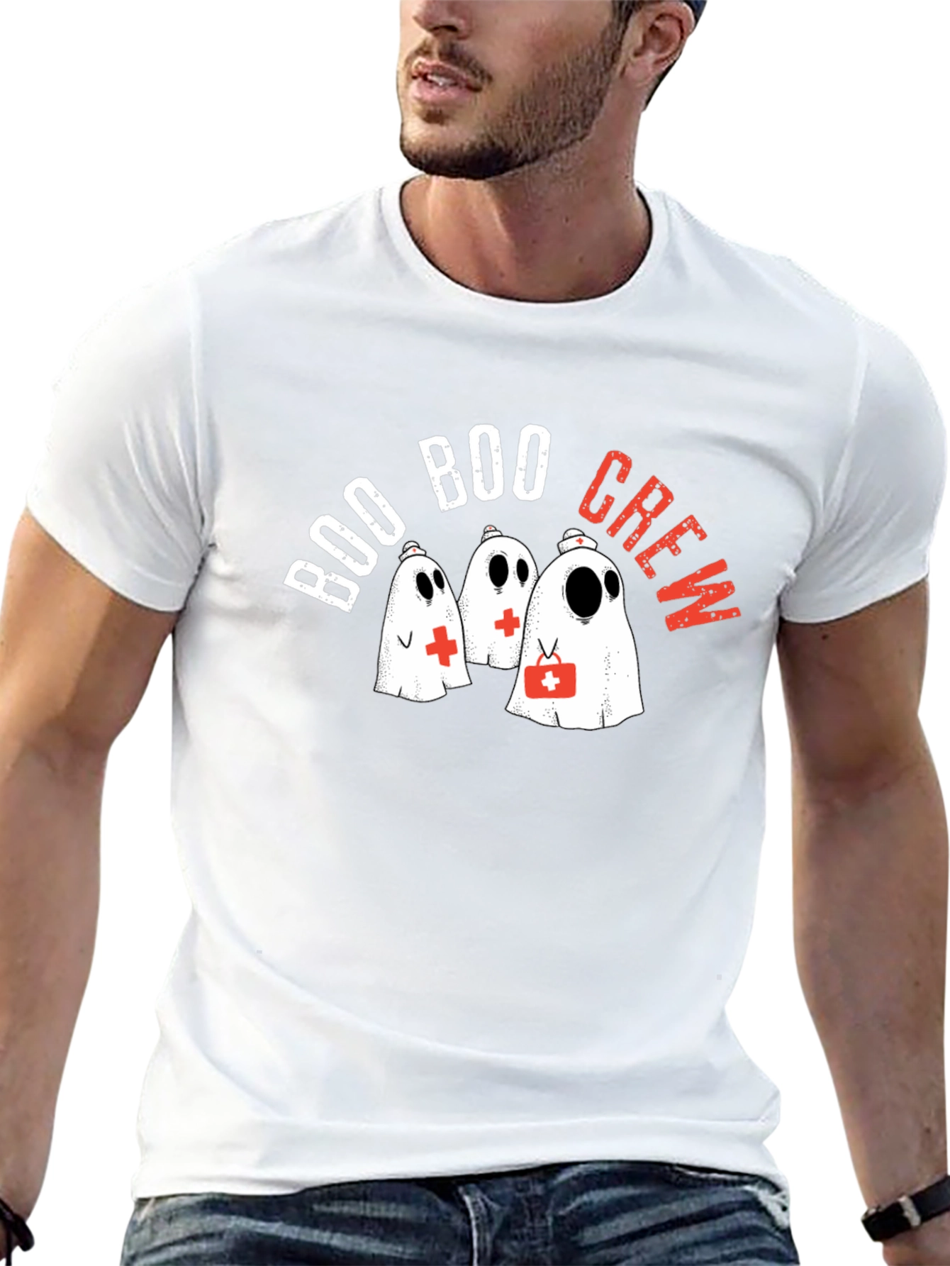 Boo Boo Crew Graphic T-Shirt
