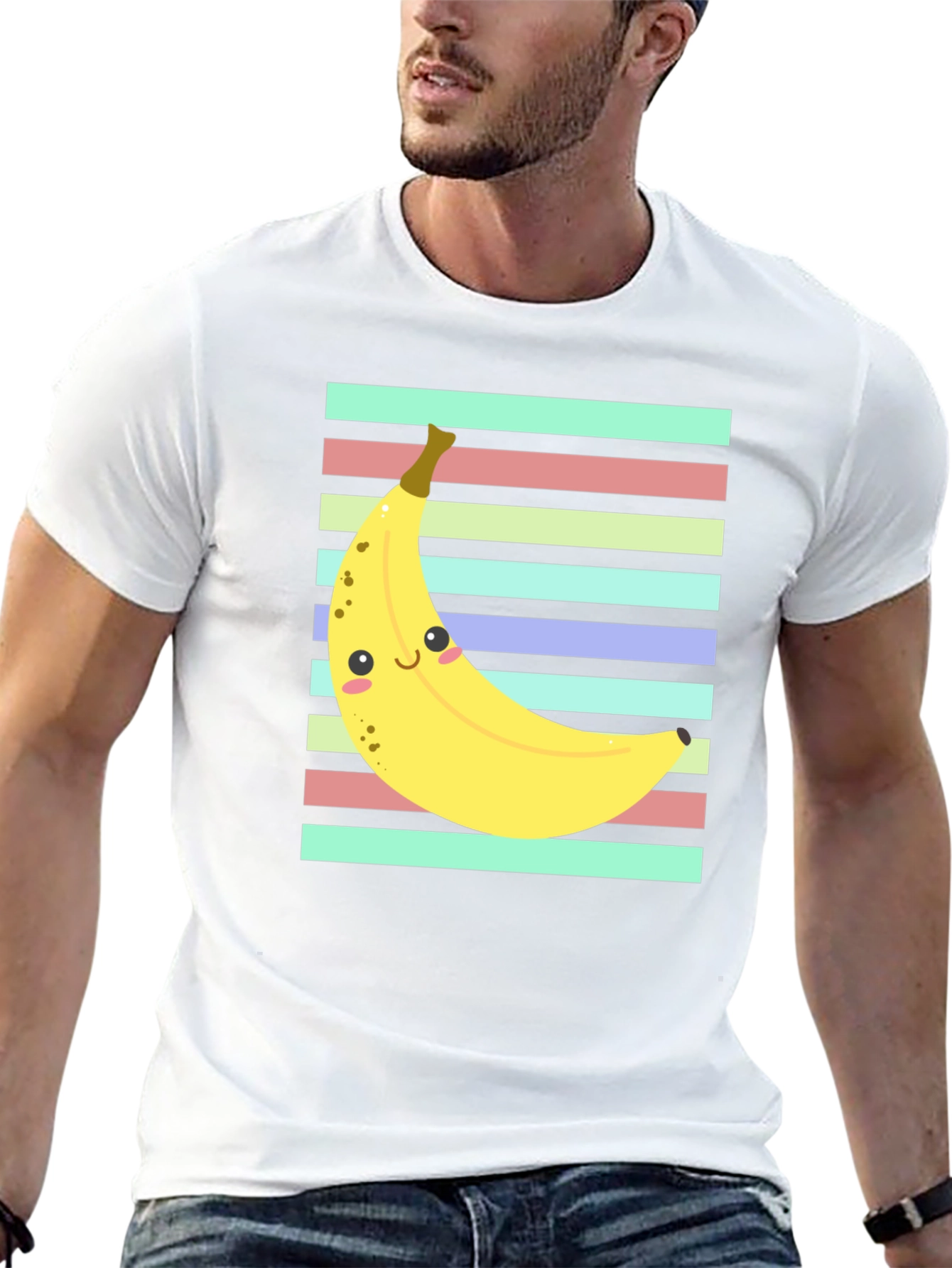 Banana Graphic T-Shirt: Fun & Fruity Style