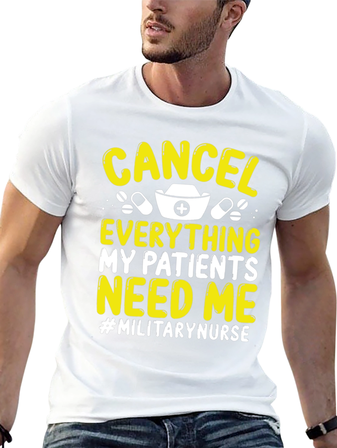 Military Nurse T-Shirt: Cancel Everything