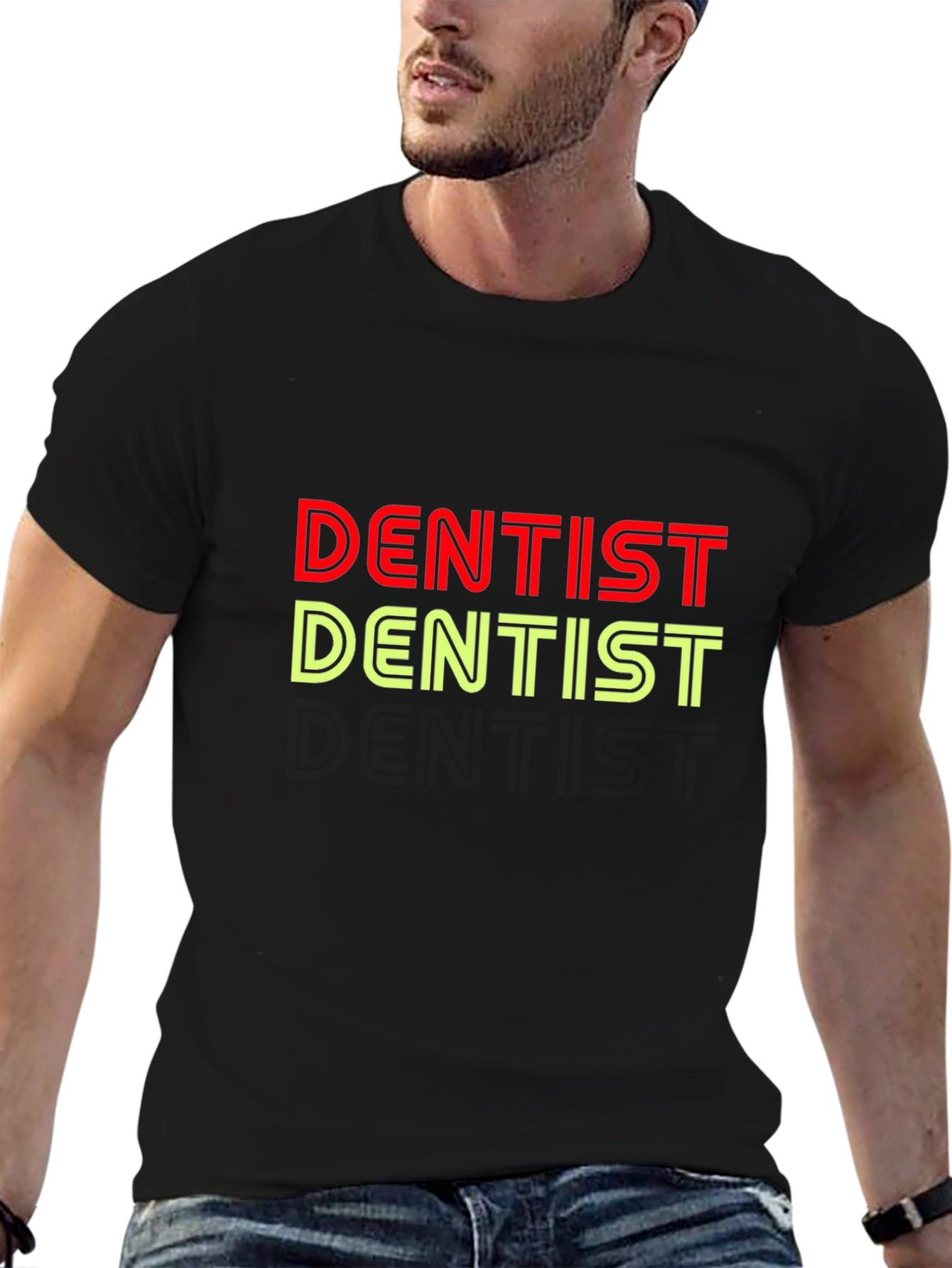 Dentist Graphic Tee - Black T-Shirt