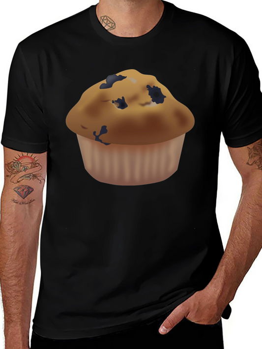 Muffin Graphic Tee - Casual Comfort