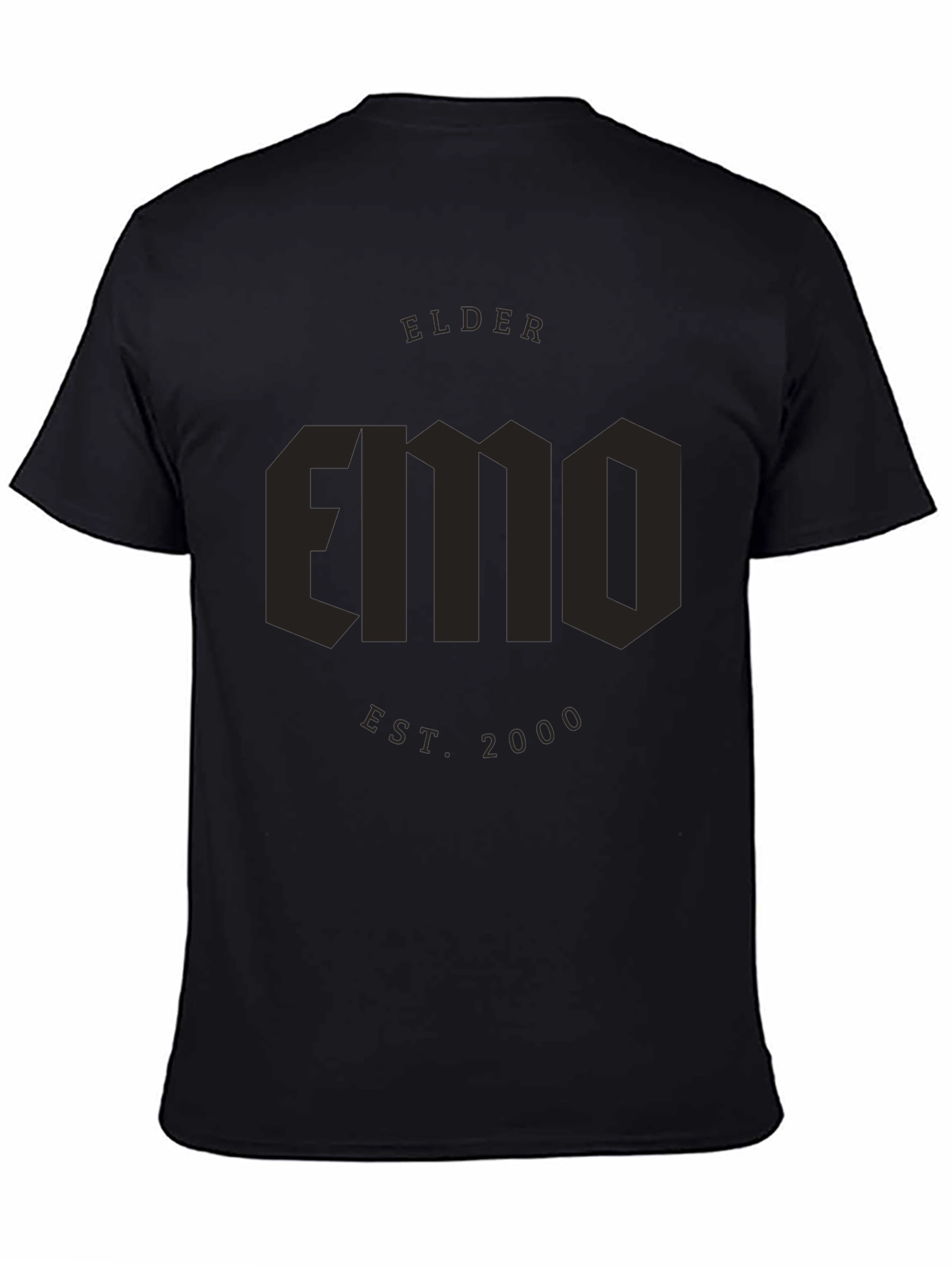 Elder Emo T-Shirt - Est. 2000 - Black