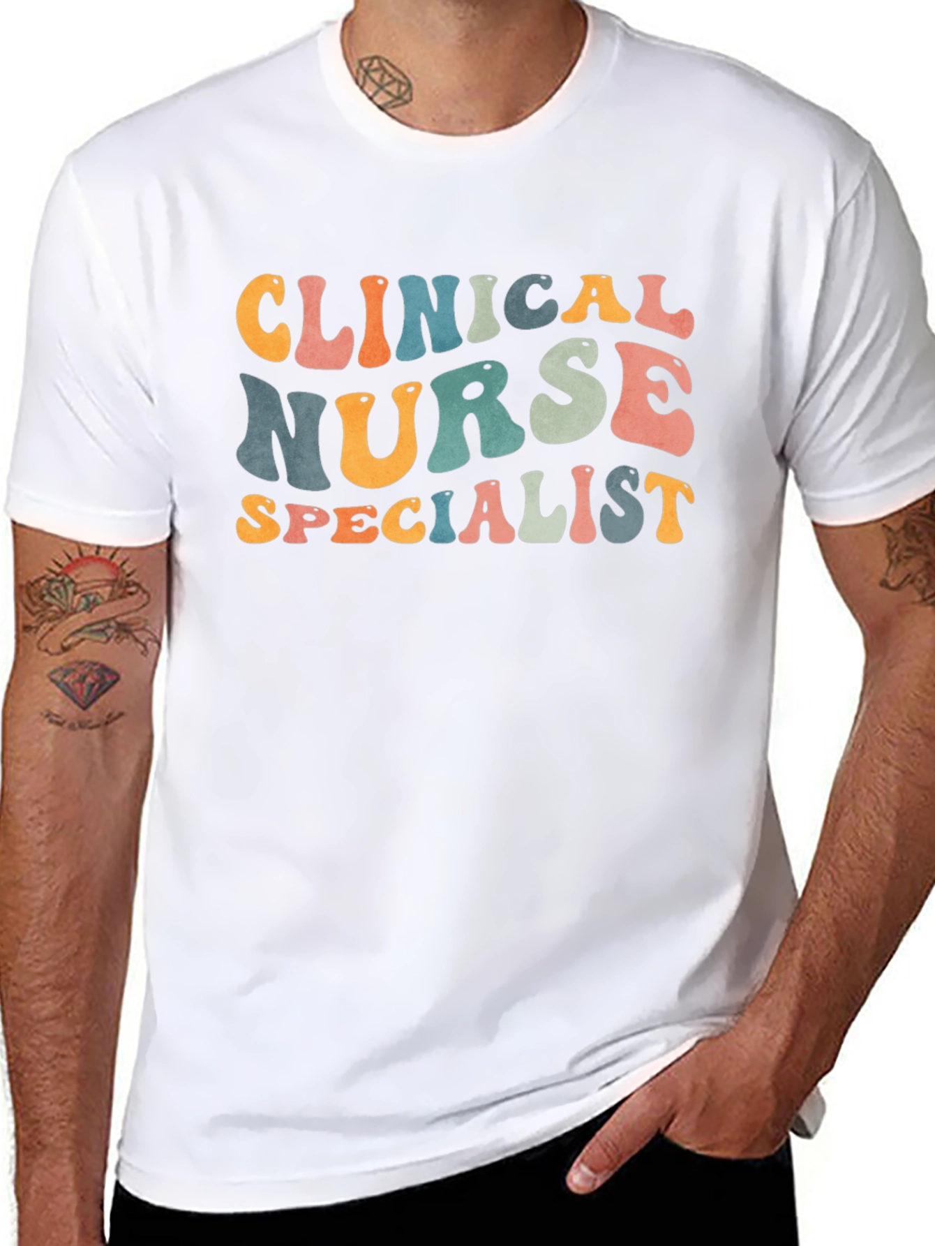 Clinical Nurse Specialist T-Shirt - Retro Design