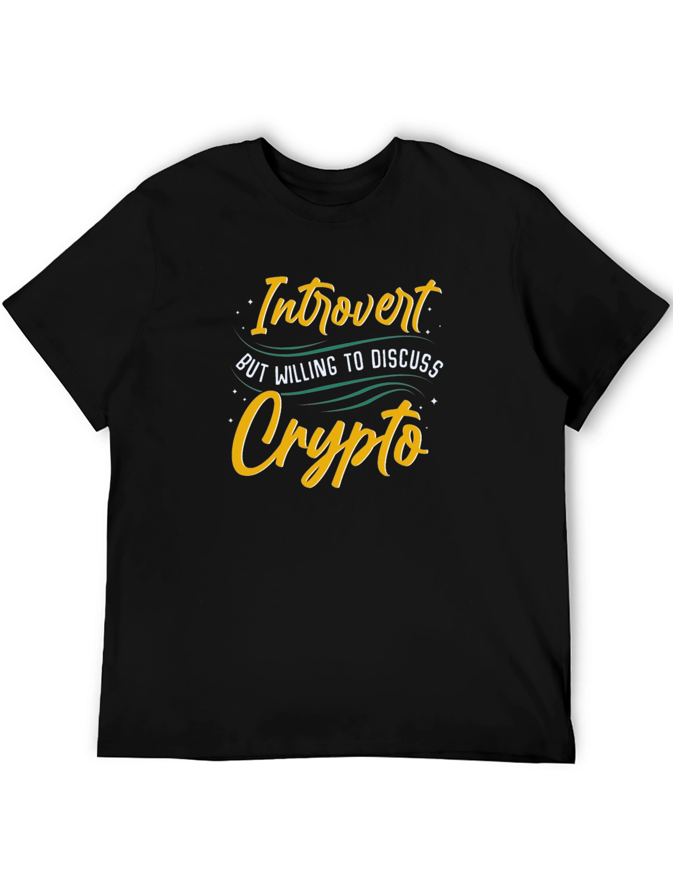 Introvert Crypto Black T-Shirt