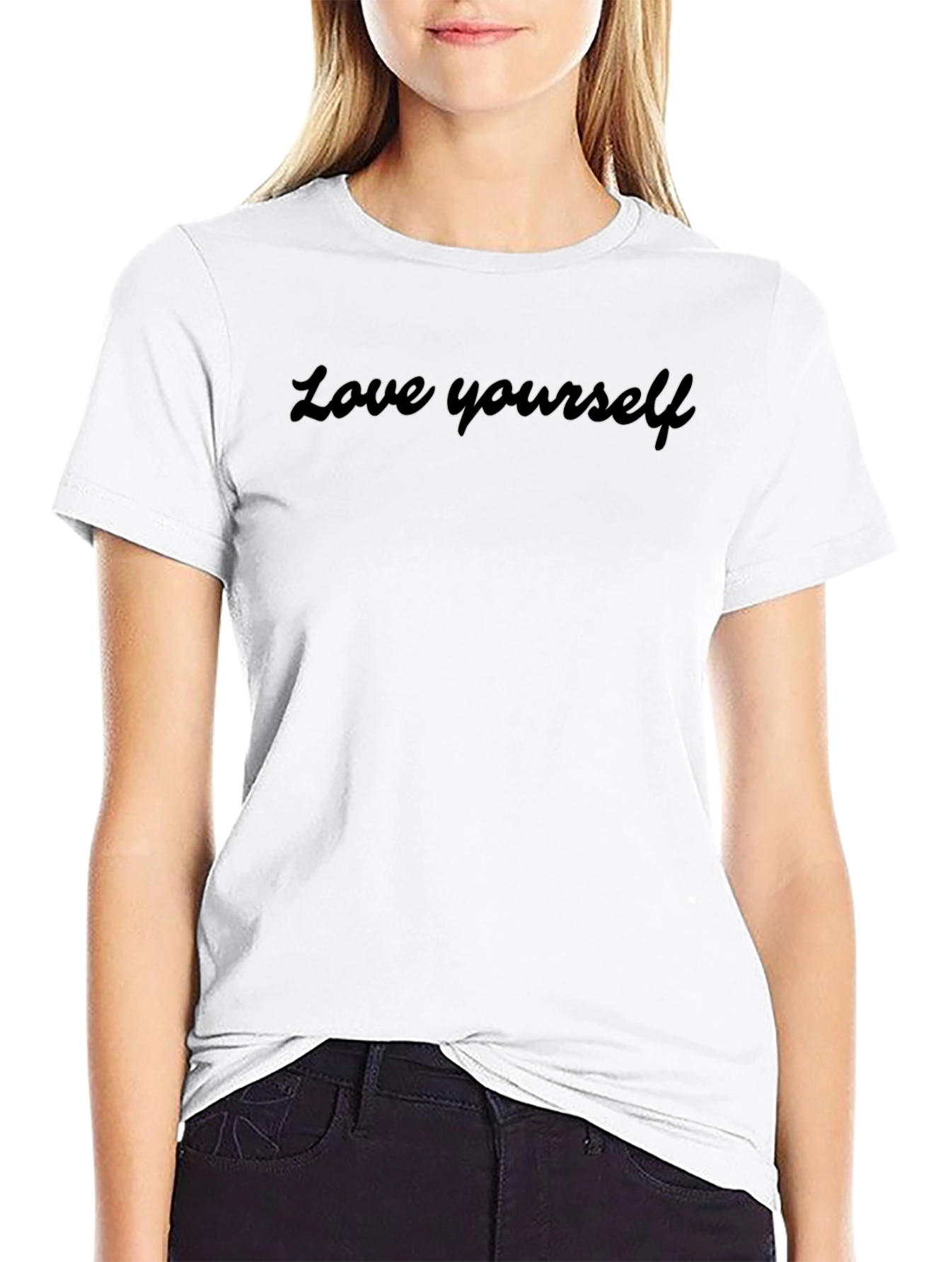 Love Yourself Black T-Shirt