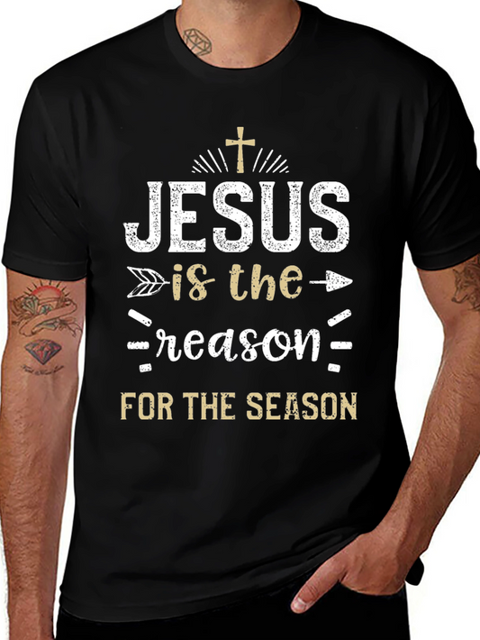 Jesus is the Reason T-Shirt Christian Holiday Tee