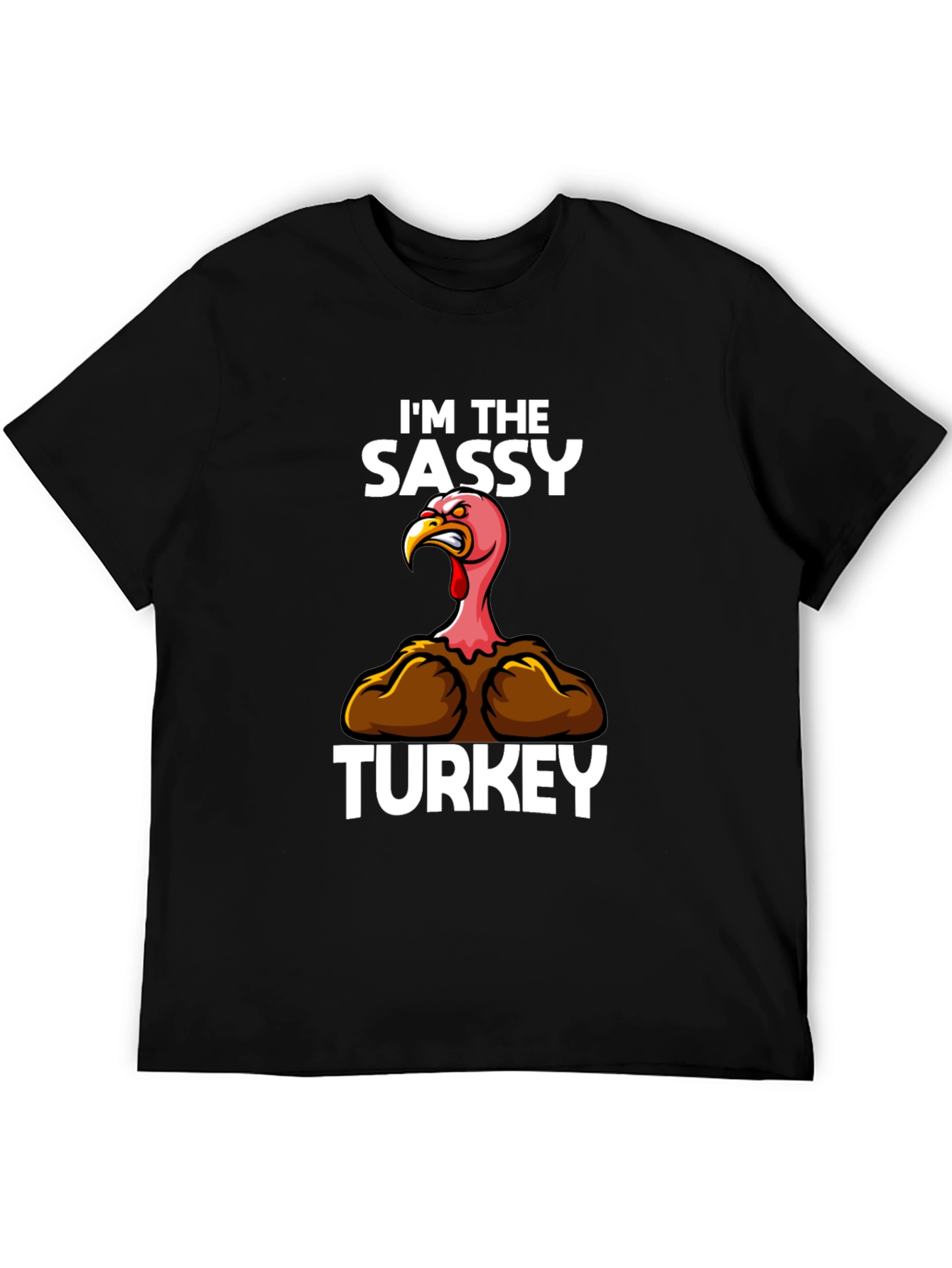 Sassy Turkey Graphic T-Shirt