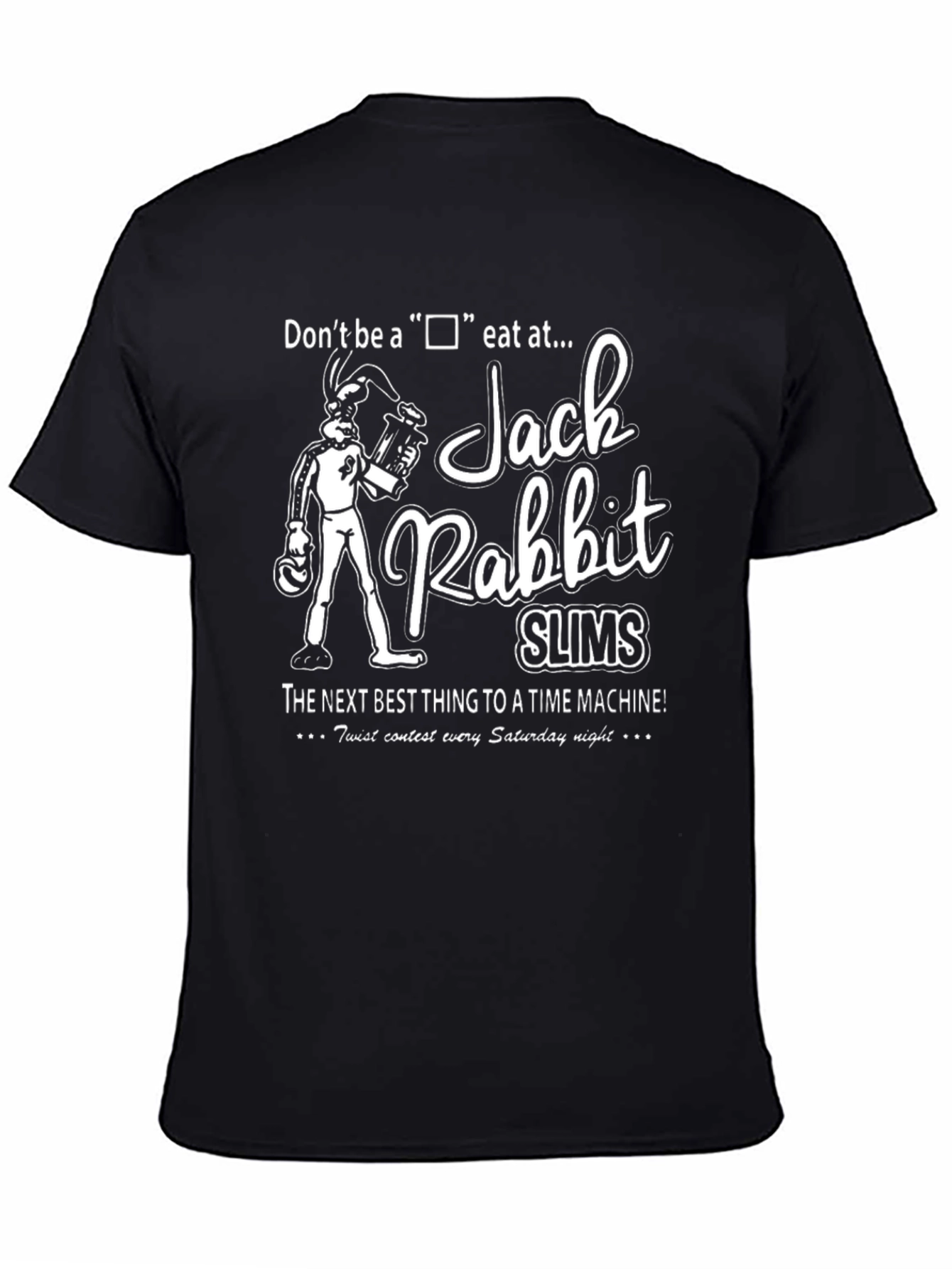 Jack Rabbit Slims T-Shirt - Time Machine!
