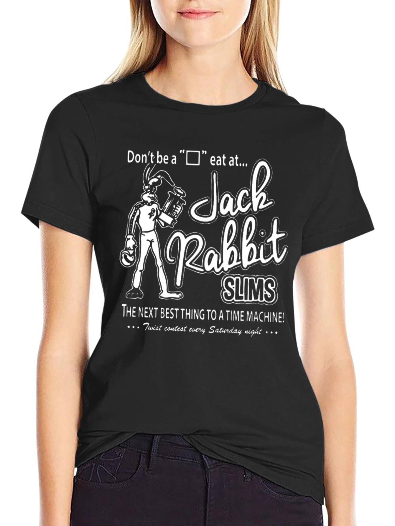 Jack Rabbit Slims T-Shirt - Time Machine!