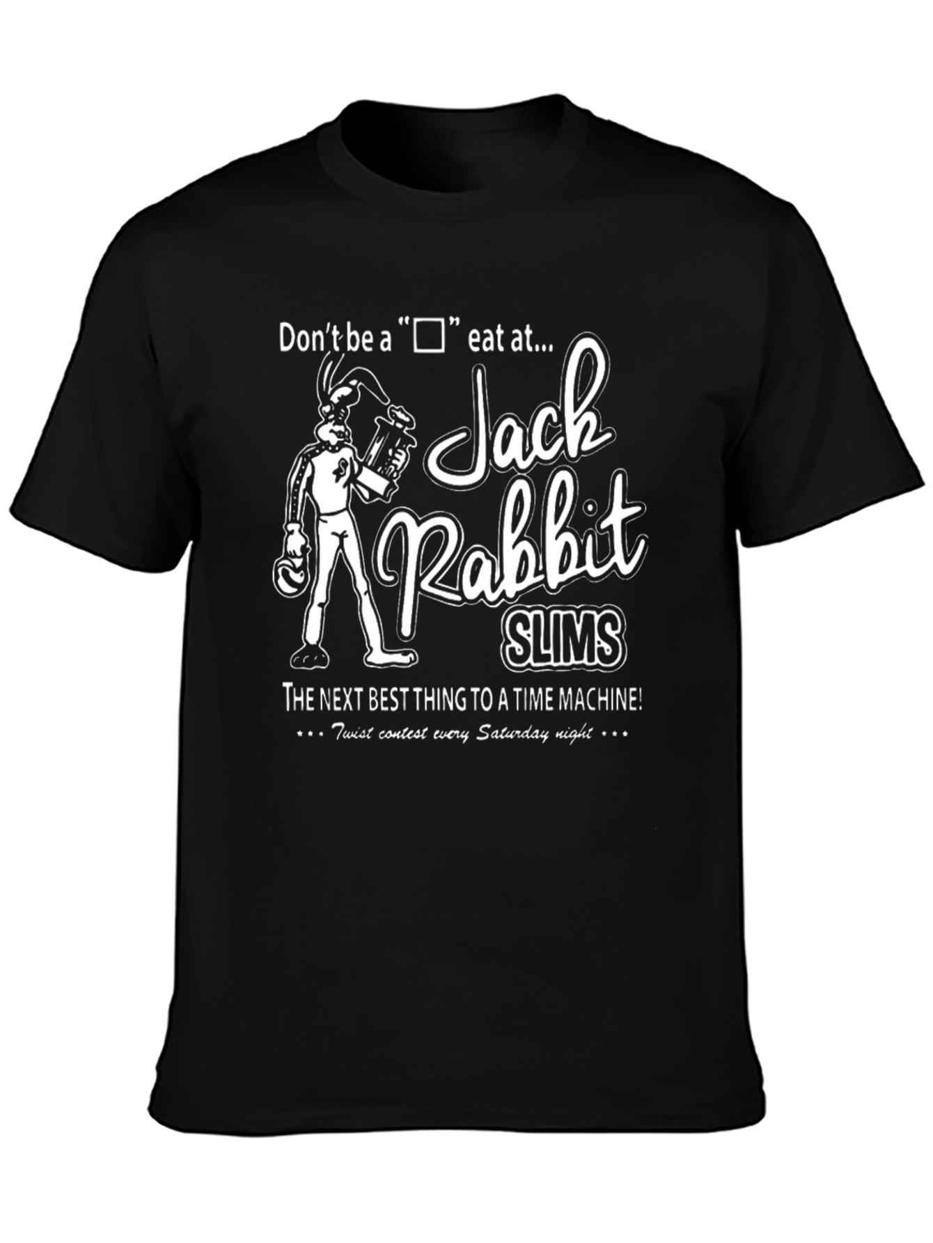 Jack Rabbit Slims T-Shirt - Time Machine!