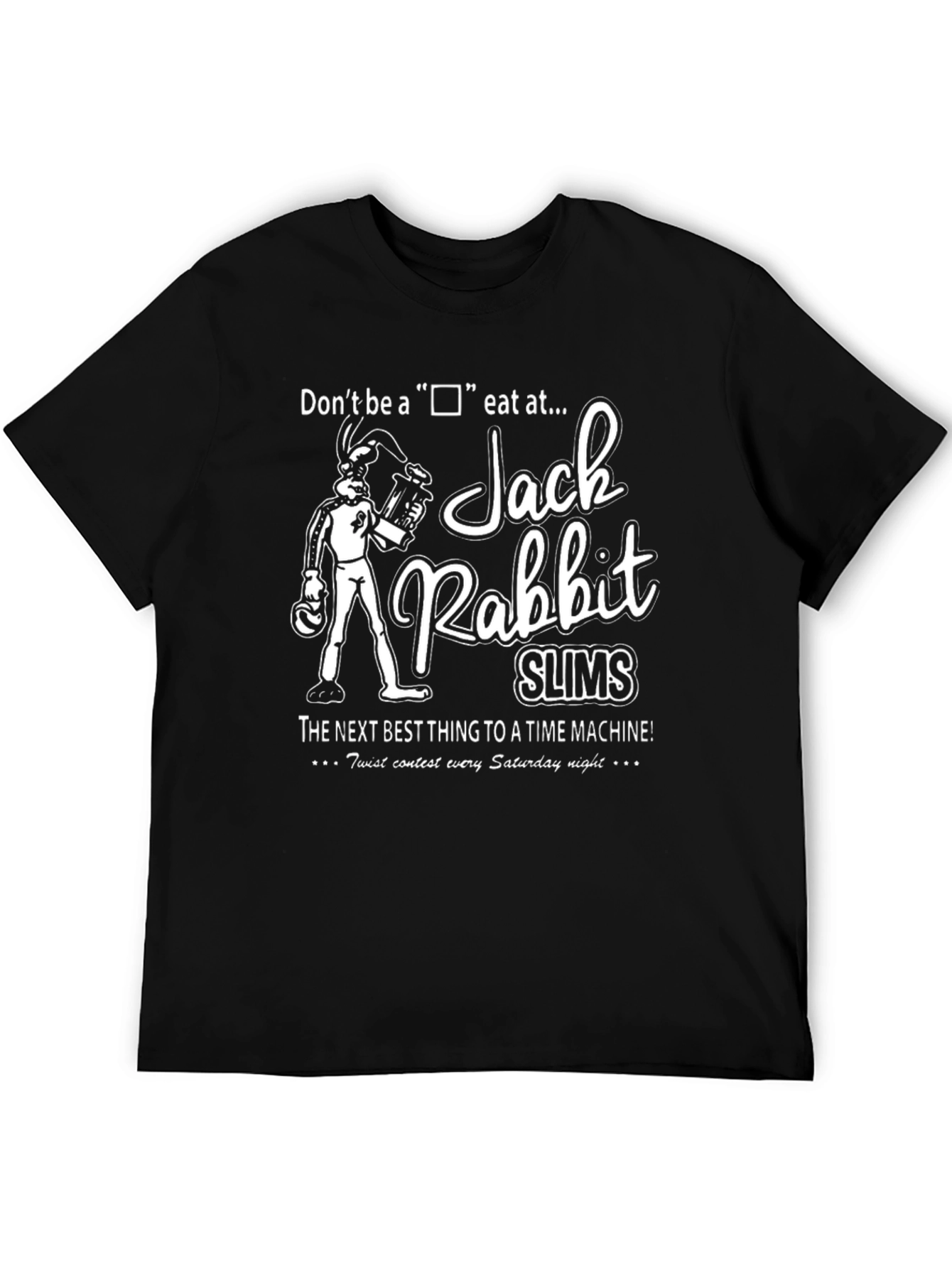 Jack Rabbit Slims T-Shirt - Time Machine!