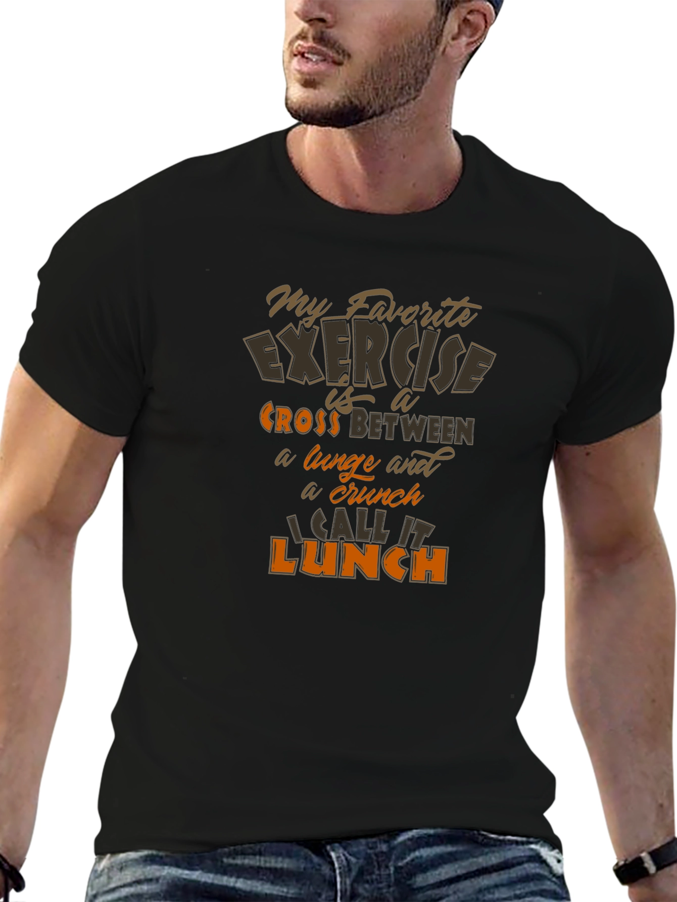 My Favorite Exercise Lunch T-Shirt