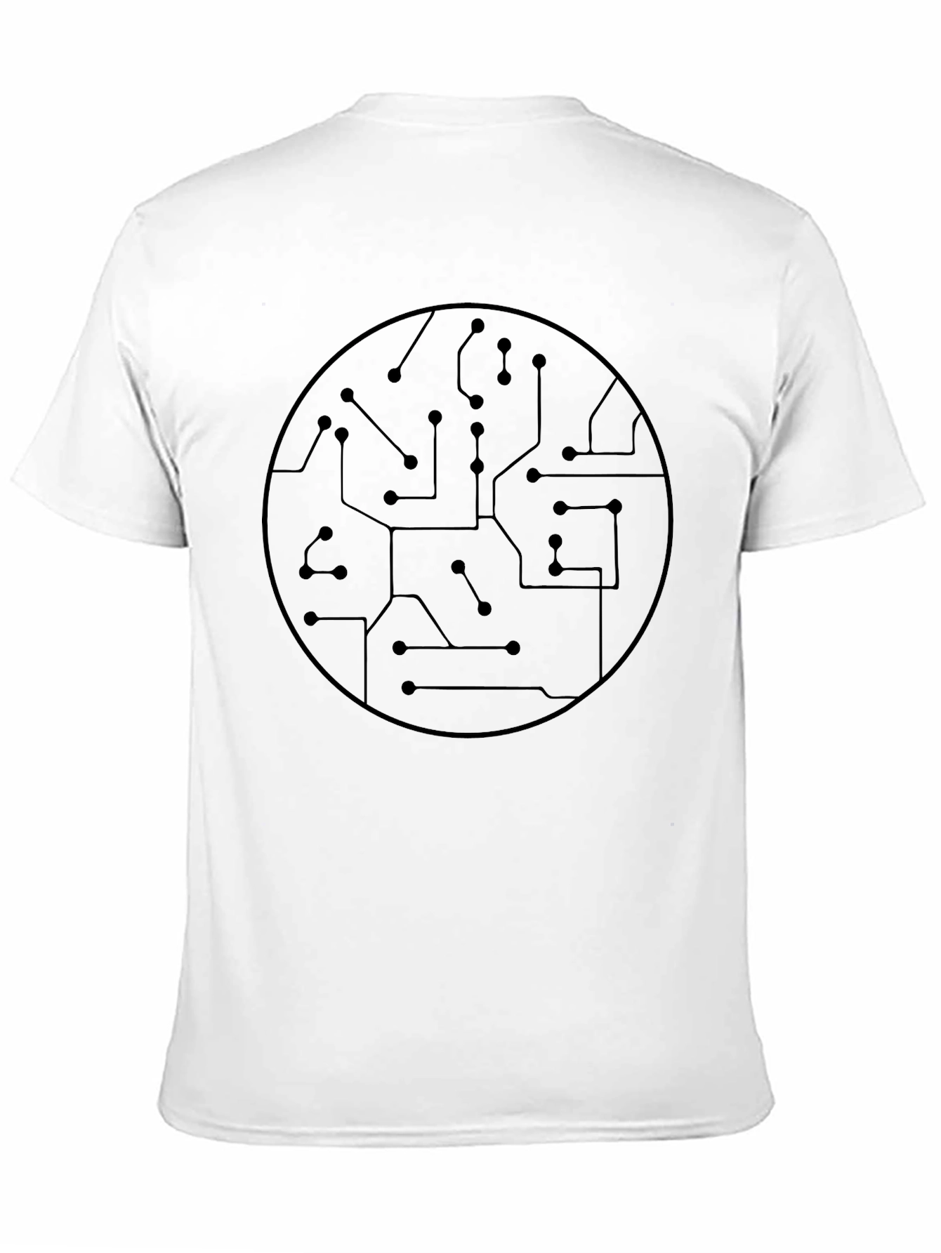 Circuit Board Graphic T-Shirt - Stylish Geek Tee