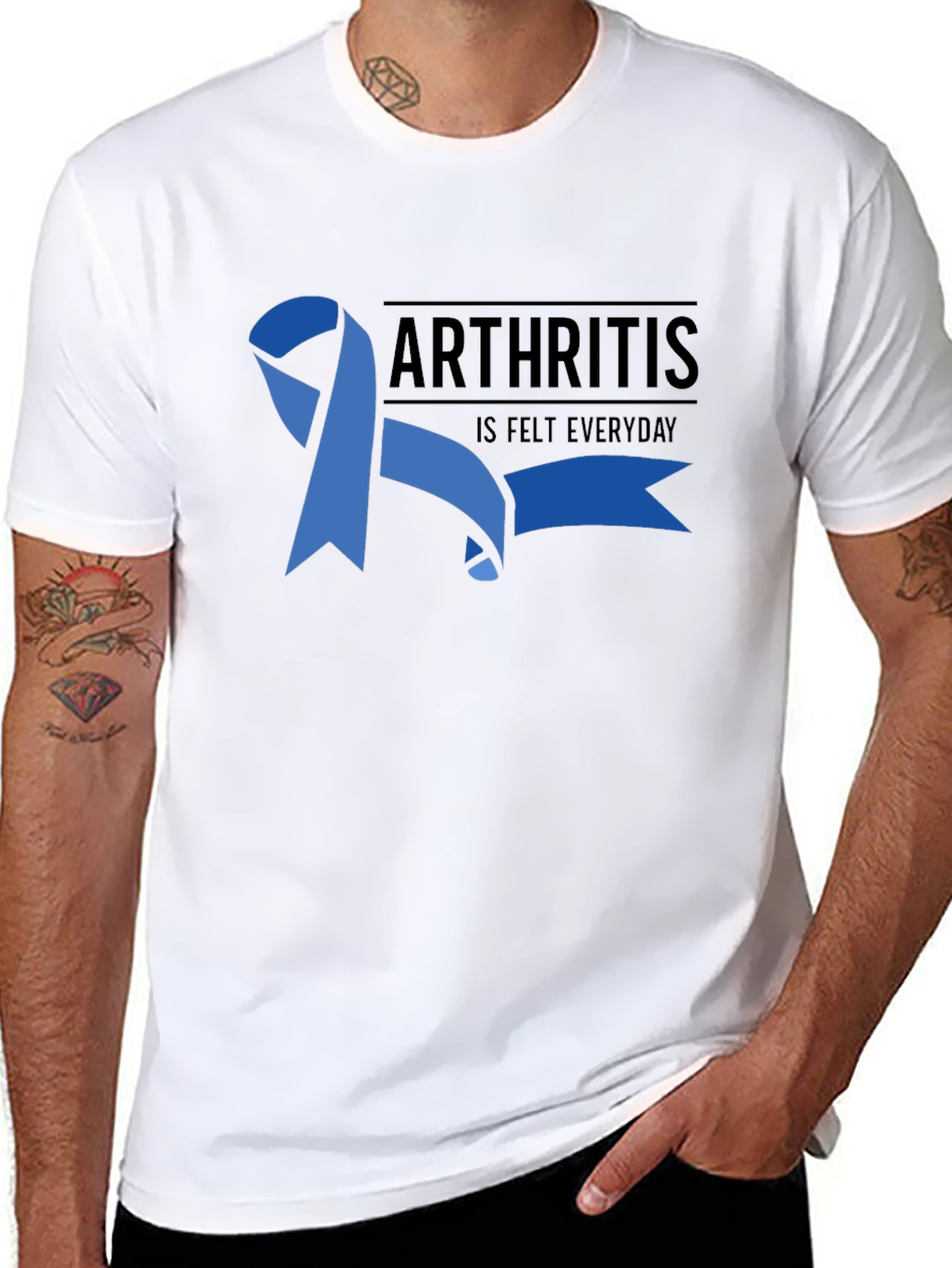 Arthritis Awareness T-Shirt - Is Felt Everyday Tee