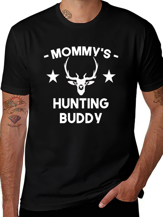 Mommys Hunting Buddy Graphic Tee