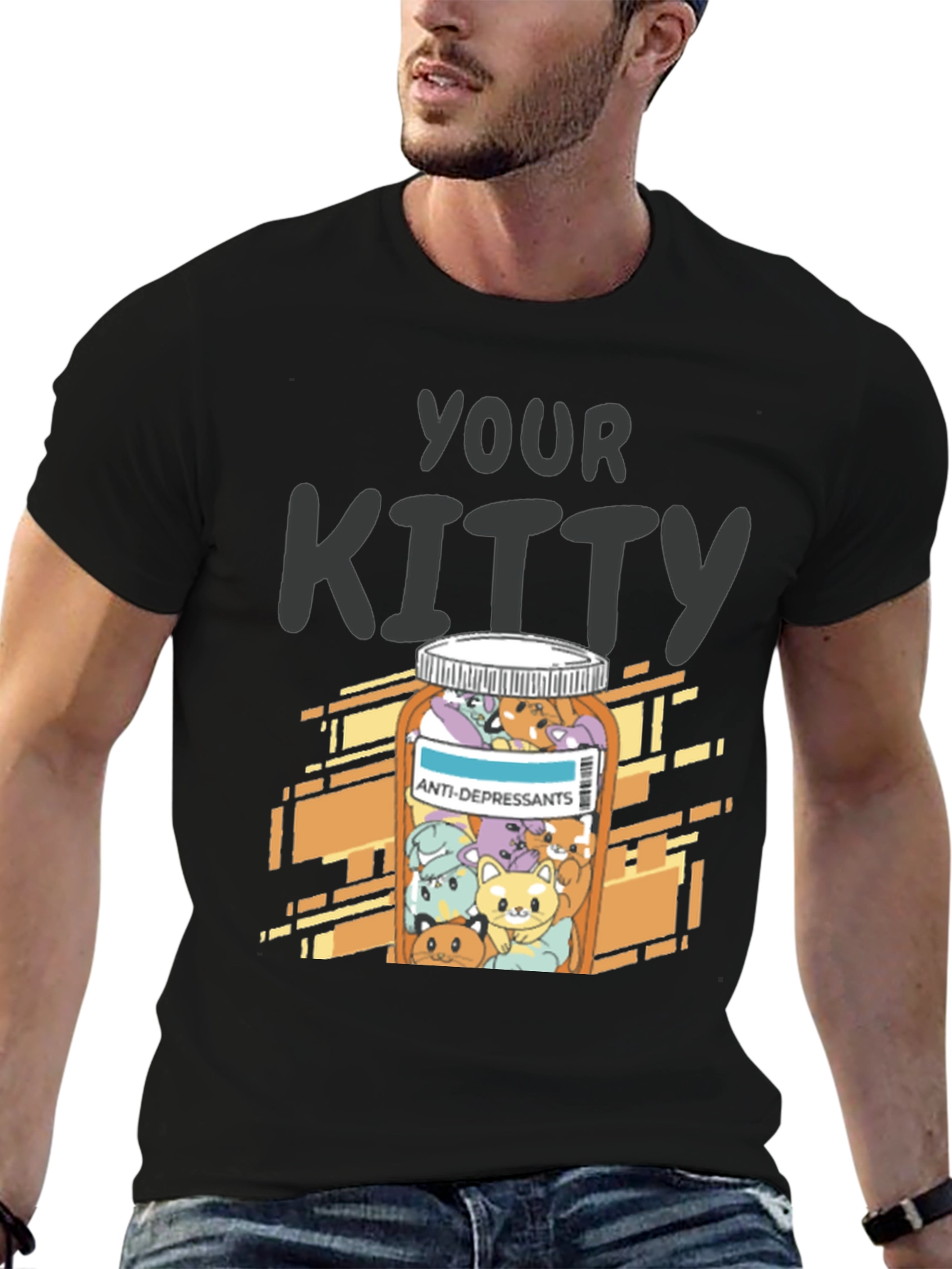 Your Kitty Anti-Depressants T-Shirt