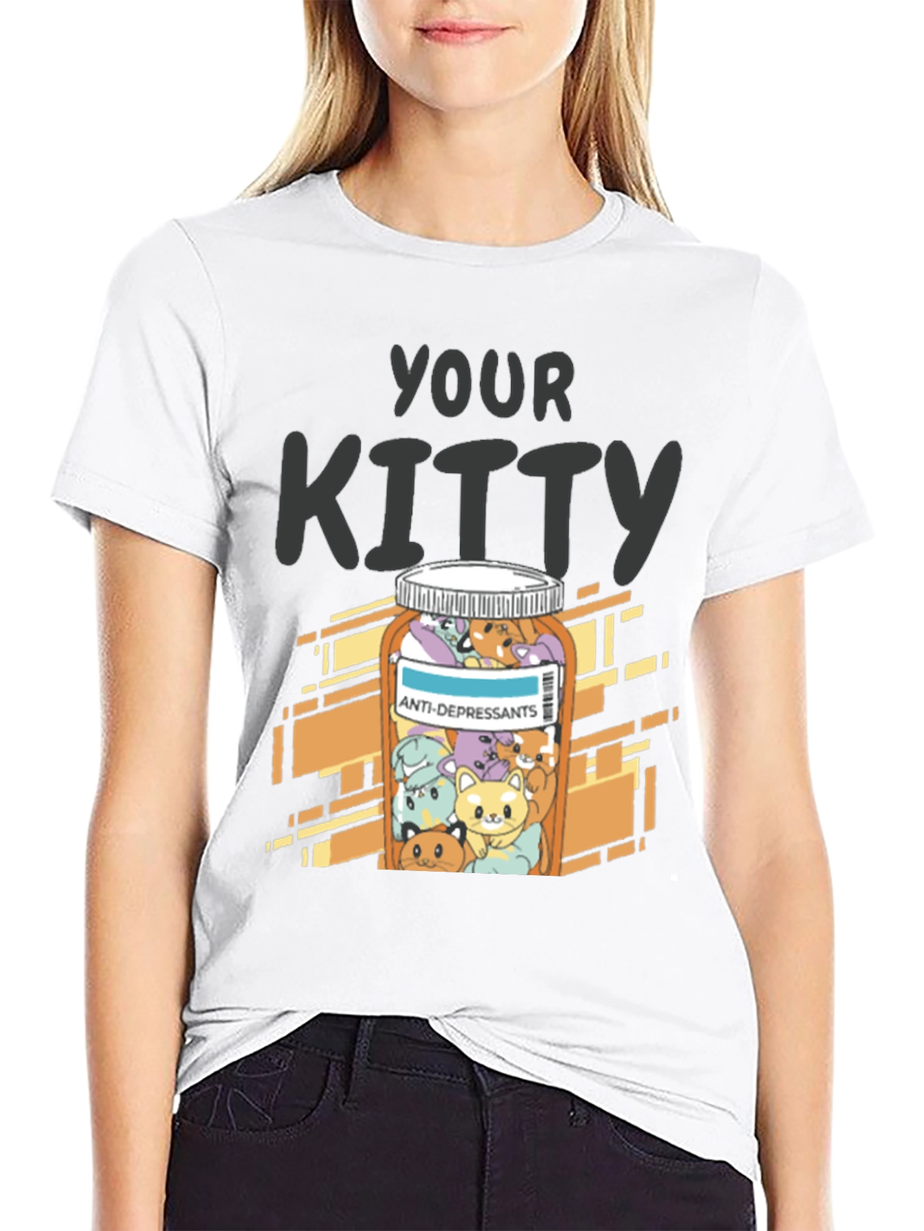 Your Kitty Anti-Depressants T-Shirt