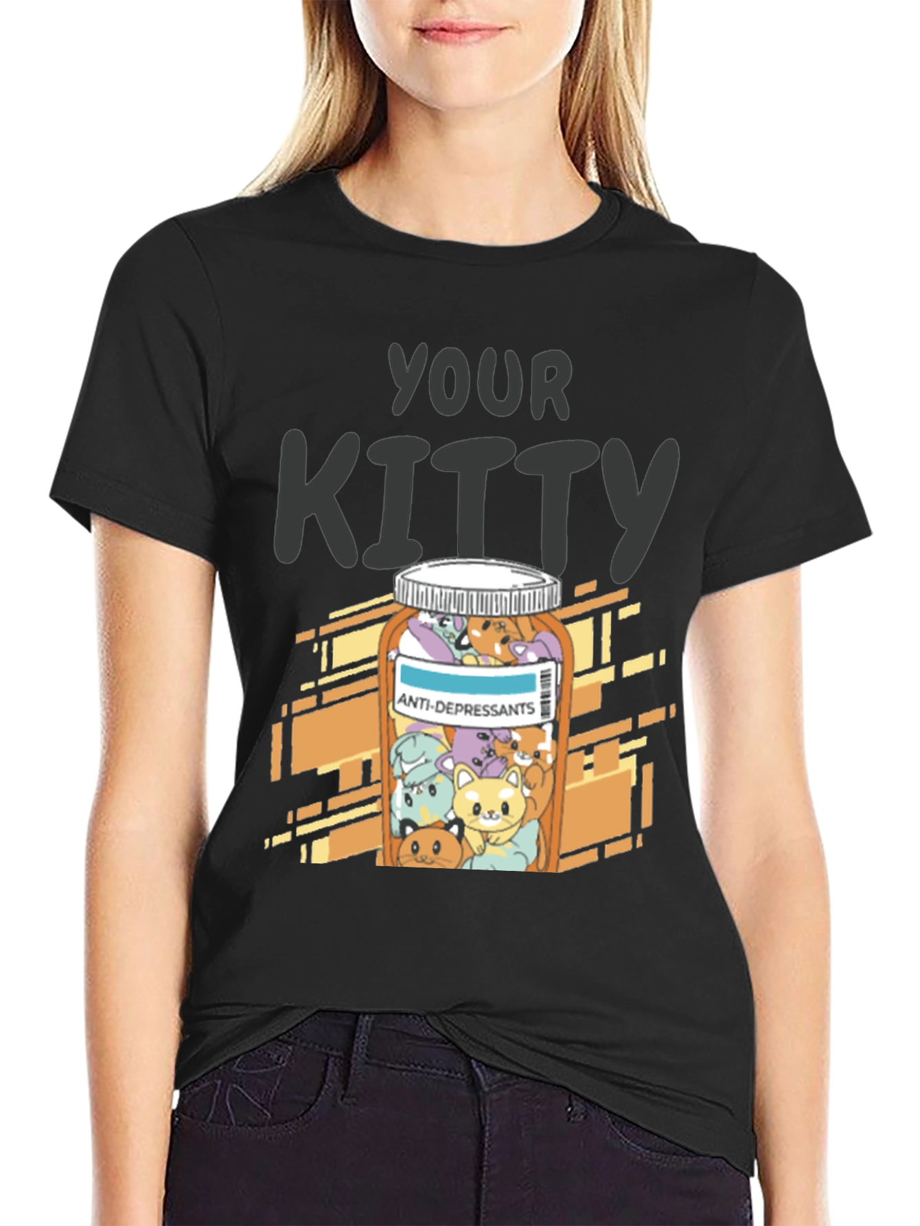 Your Kitty Anti-Depressants T-Shirt