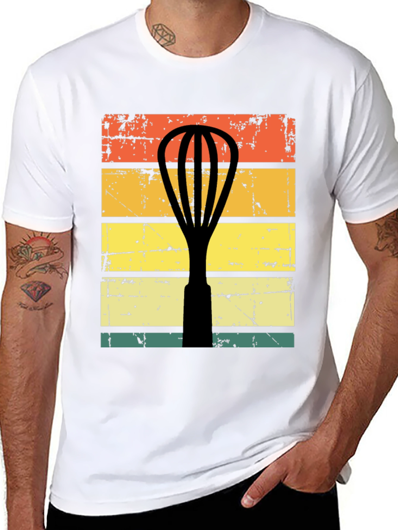 Retro Whisk Graphic T-Shirt