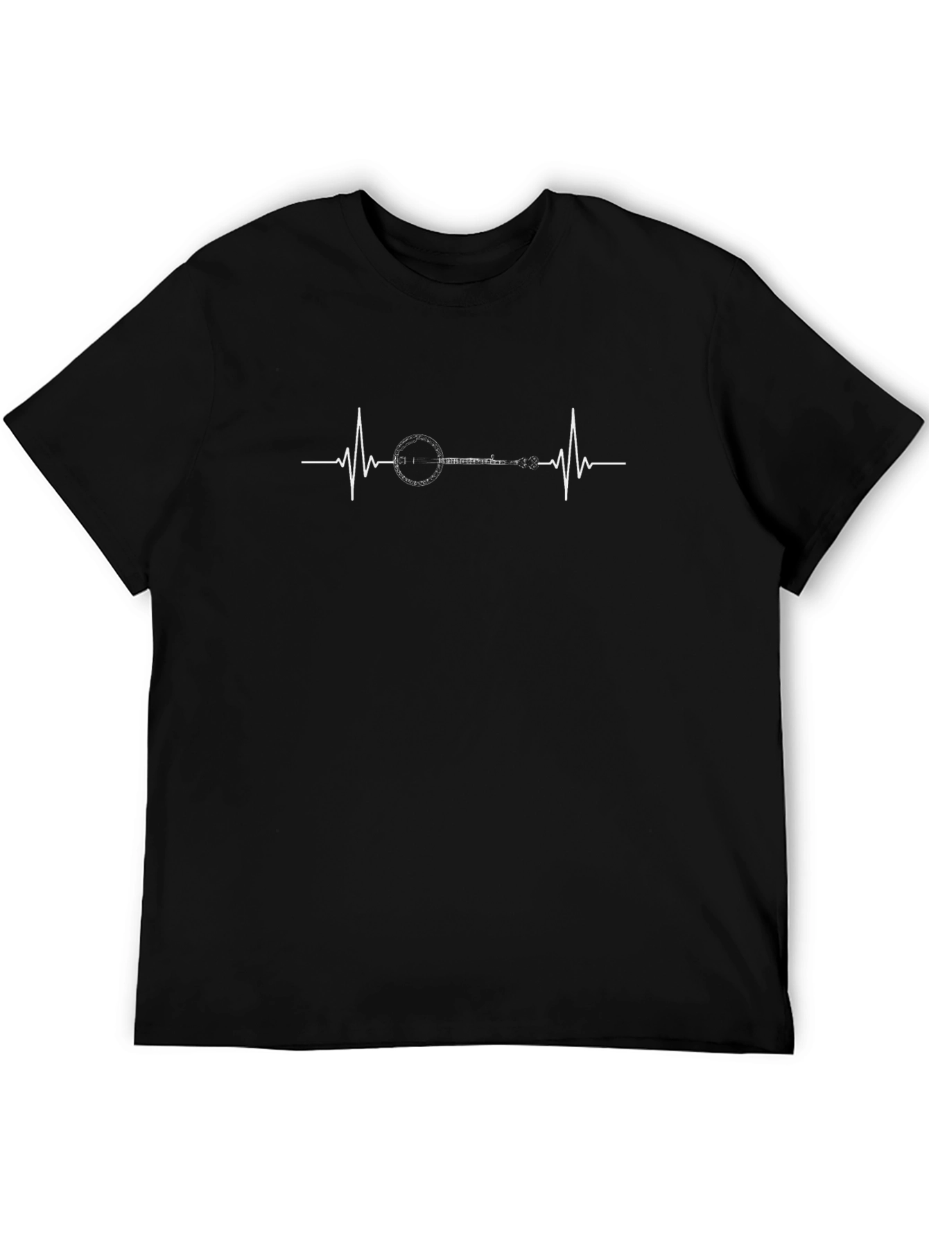 Banjo Heartbeat Graphic Tee - Musicians Delight