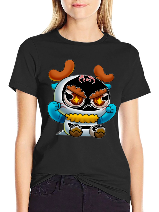 Cartoon Character Graphic T-Shirt
